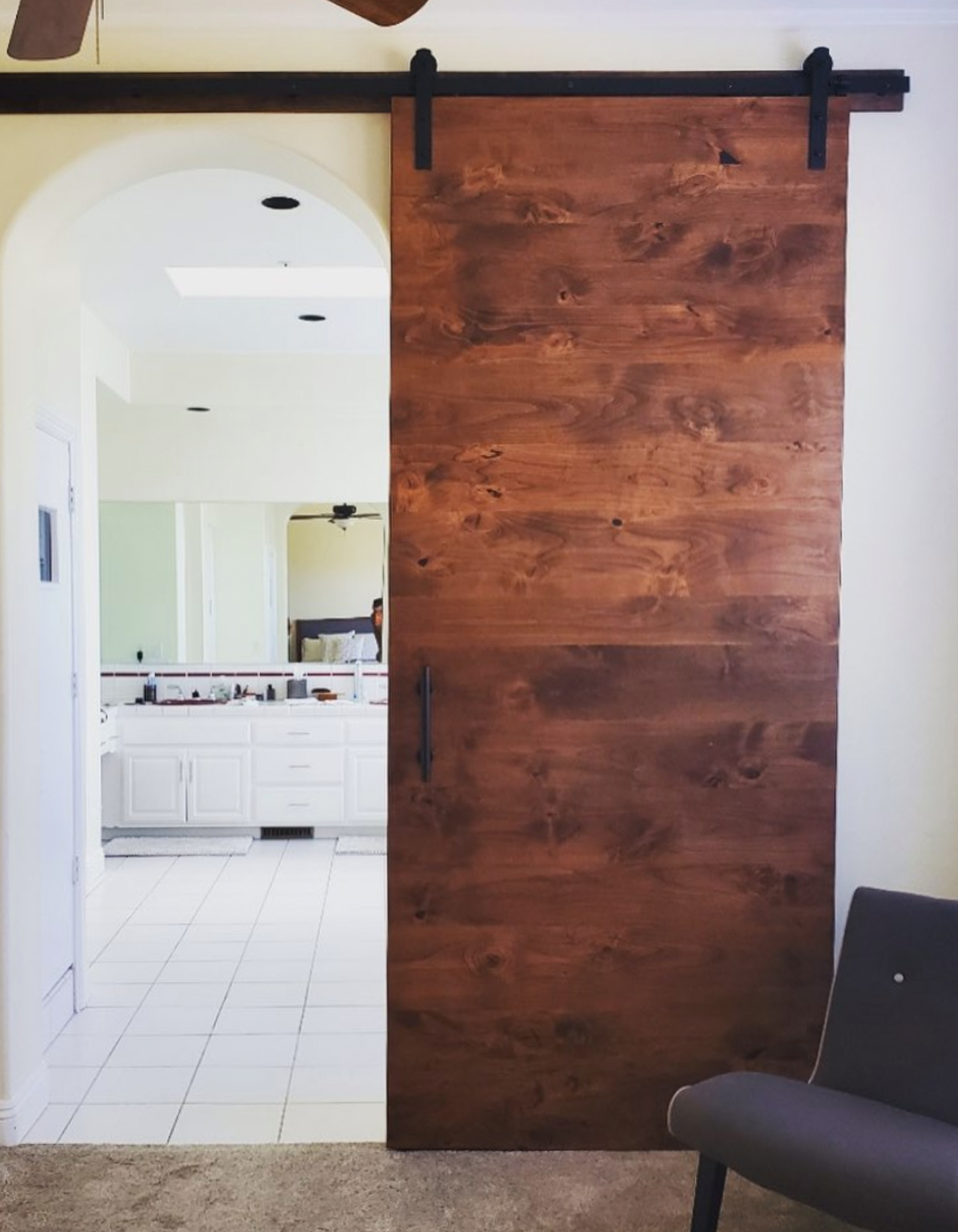 Contemporary Barn Doors Interior