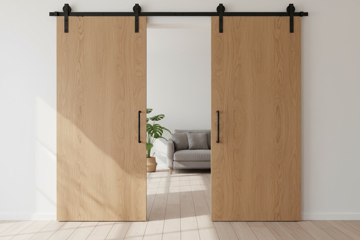 Bipart Double Barn Doors