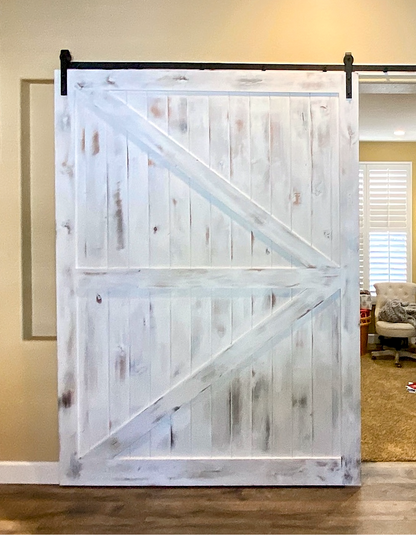 San Archer Arrow-Style Traditional Barn Door