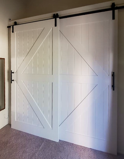 San Archer Arrow-Style Traditional Barn Door