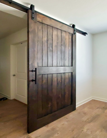 Ms Door Ranch Rale San Ranchero Mid Rail Traditional Barn Door – SoCal Barn Doors