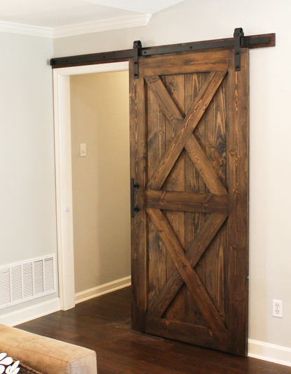 San Xanderix Double X Traditional Barn Door