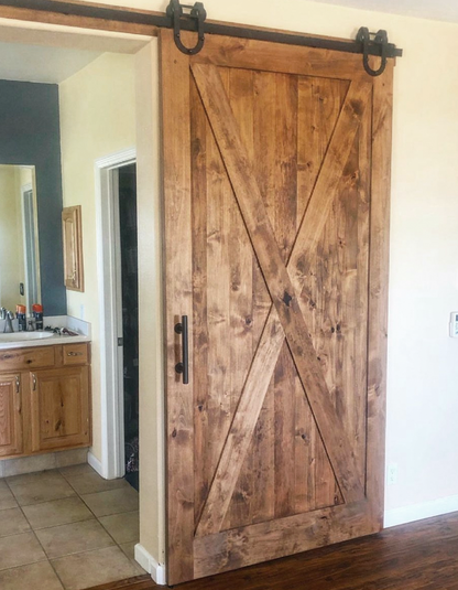 San Xenophus X-Style Traditional Barn Door